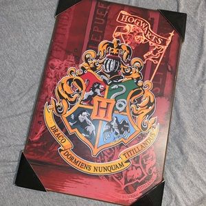 Harry Potter Hogwarts Crest Sign Decoration